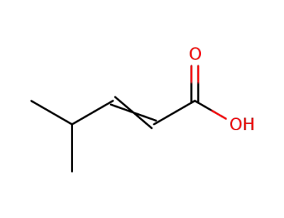 4-methyl-pent-2-enoic acid