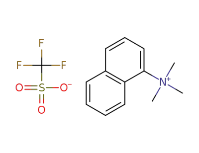 N,N,N-trimethyl-1-naphthalenaminium trifluoromethanesulfonate