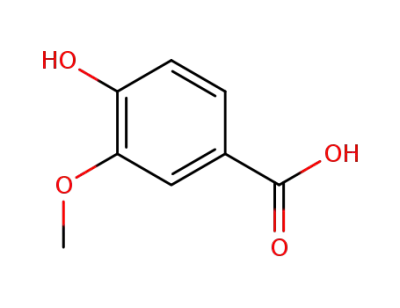 3-methoxy-4-hydroxybenzoic acid