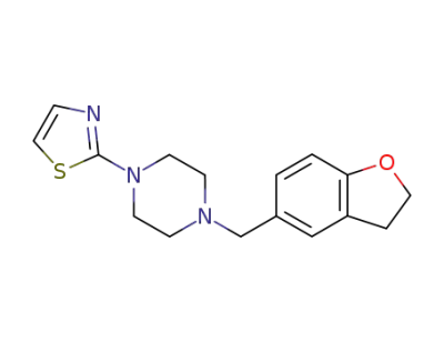 1-(2,3-dihydro-benzofuran-5-ylmethyl)-4-thiazol-2-yl-piperazine