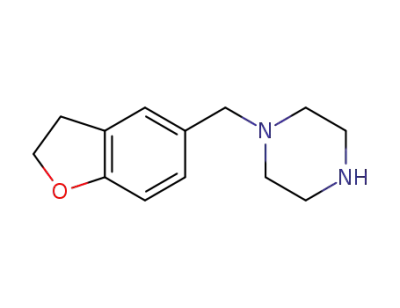 1-(5-coumaranyl methyl) piperazine